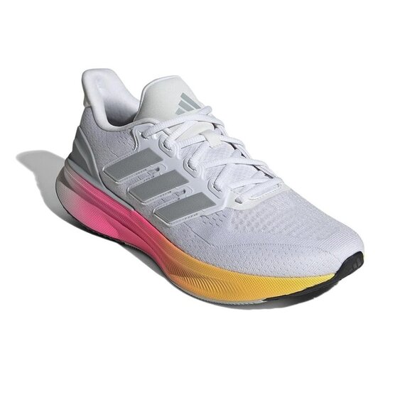 New in Box Adidas Mens Running Ultrabounce 5 Sneakers White/Pink Sz 9 $80 3SH108 - Picture 1 of 5